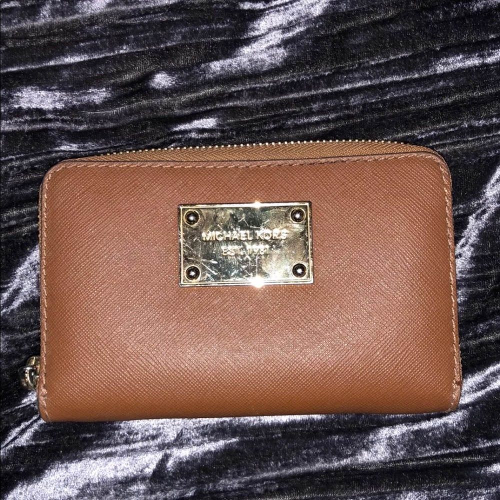 Brown Michael Kors wallet